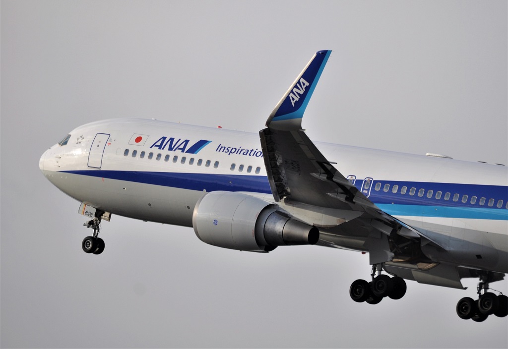 【未開封】村尾　3本　ANA国際線仕様 緑の尾翼の「ANA Green Jet」、2号機が国内線でデビュー 初日は